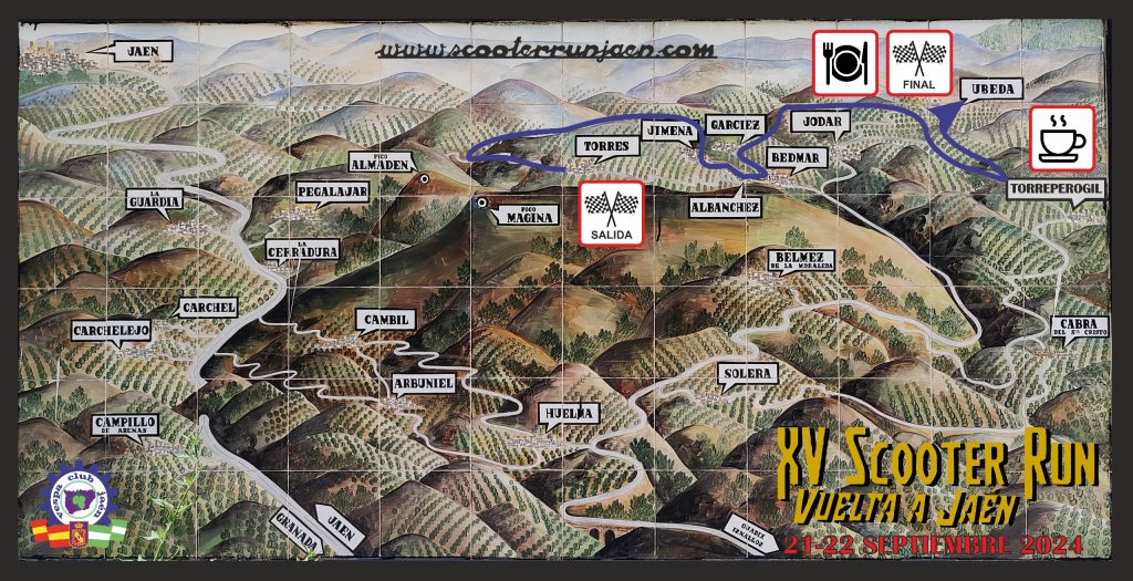 Ruta domingo Vuelta a Jaén